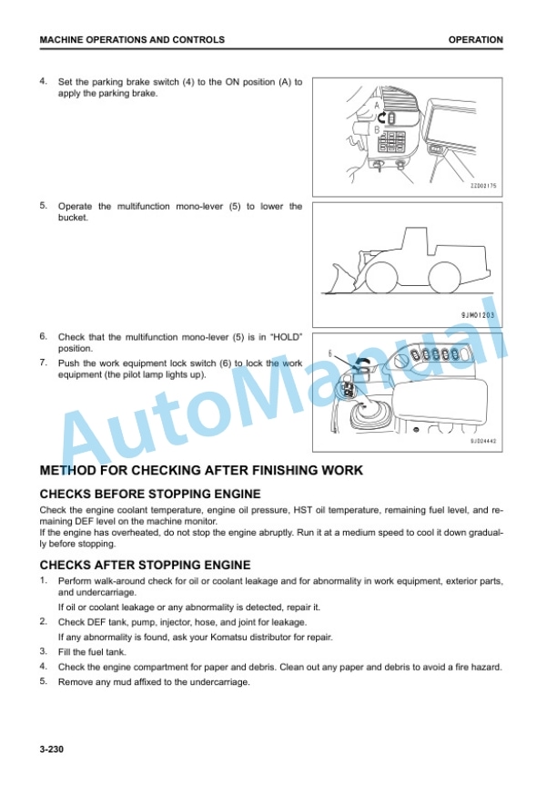 Komatsu WA320-8 Wheel Loader Operation and Maintenance Manual TEN00942-00 4 Komatsu WA320-8 Wheel Loader Operation and Maintenance Manual TEN00942-00 - Image 4