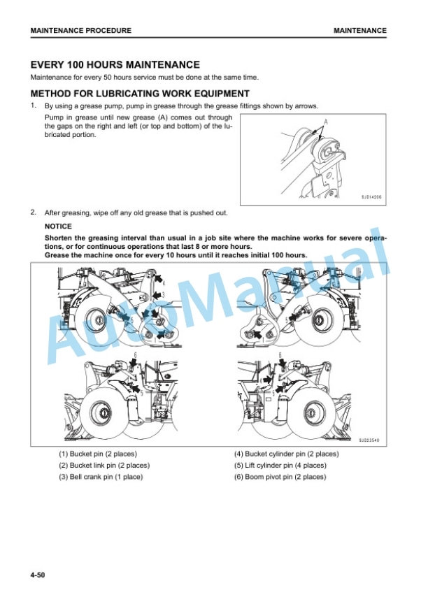 Komatsu WA320-8 Wheel Loader Operation and Maintenance Manual TEN00942-00 5 Komatsu WA320-8 Wheel Loader Operation and Maintenance Manual TEN00942-00 - Image 5