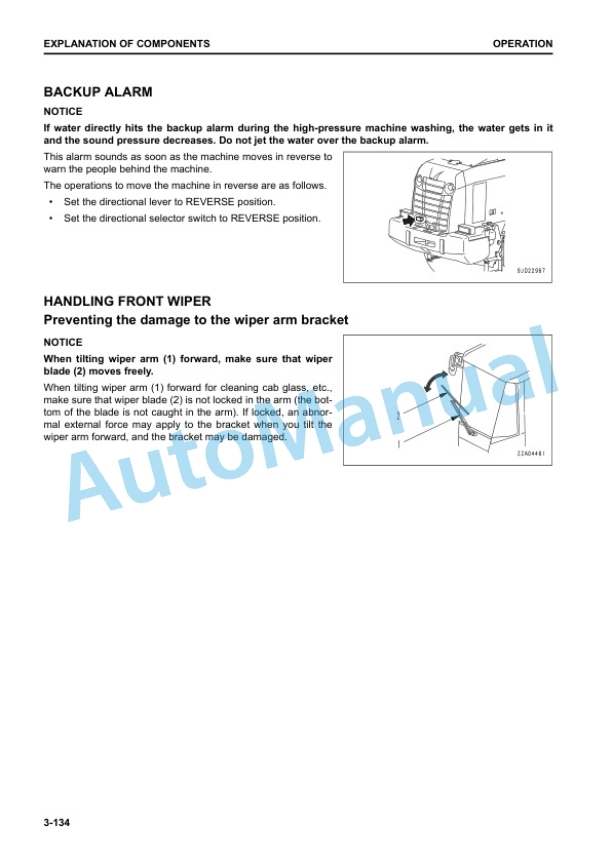 Komatsu WA320-8 Wheel Loader Operation and Maintenance Manual TEN00986-00 3 Komatsu WA320-8 Wheel Loader Operation and Maintenance Manual TEN00986-00 - Image 3
