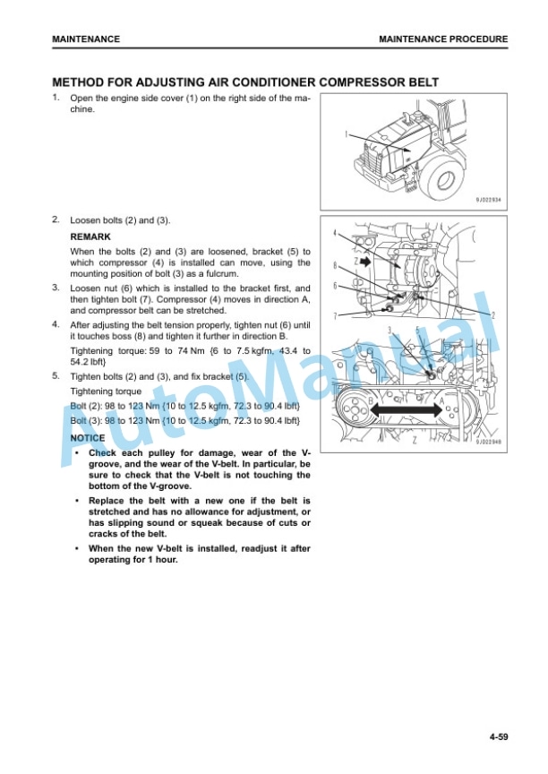 Komatsu WA320-8 Wheel Loader Operation and Maintenance Manual TEN01015-03 5 Komatsu WA320-8 Wheel Loader Operation and Maintenance Manual TEN01015-03 - Image 5