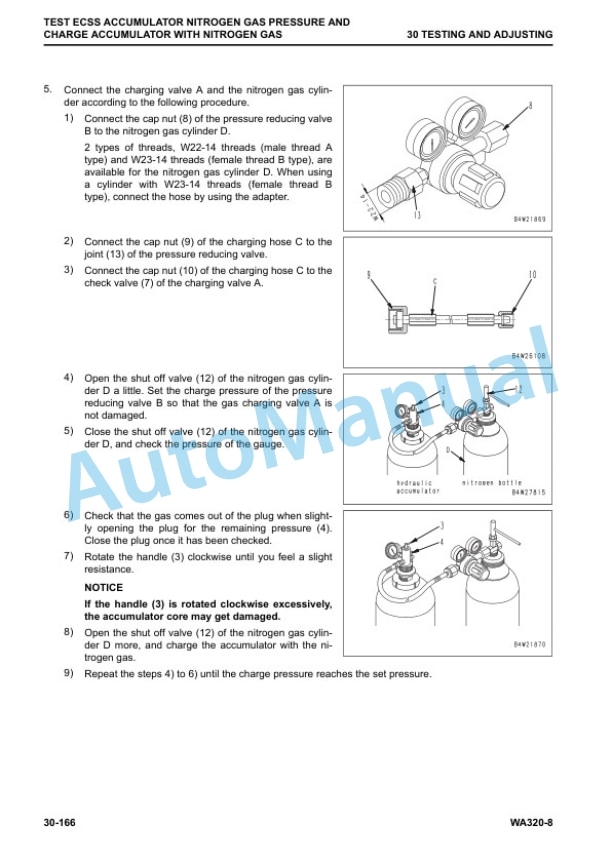 Komatsu WA320-8 Wheel Loader Shop Manual CEBM031203 2 Komatsu WA320-8 Wheel Loader Shop Manual CEBM031203 - Image 2