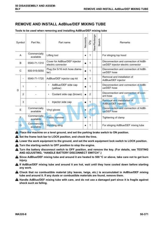 Komatsu WA320-8 Wheel Loader Shop Manual SEN06597-05 5 Komatsu WA320-8 Wheel Loader Shop Manual SEN06597-05 - Image 5