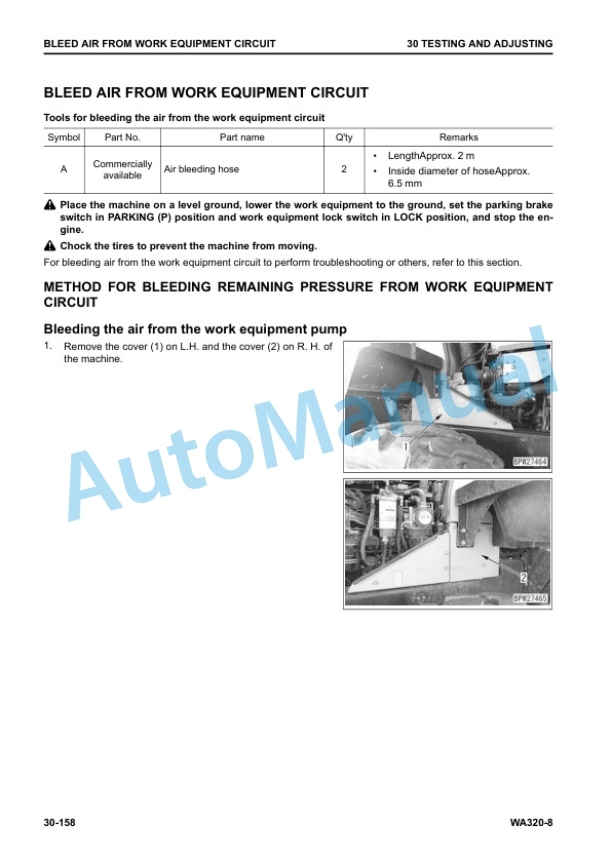 Komatsu WA320-8 Wheel Loader Shop Manual SEN06597-08 2 Komatsu WA320-8 Wheel Loader Shop Manual SEN06597-08 - Image 2