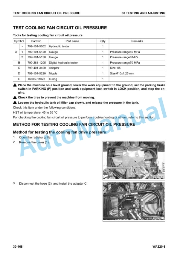 Komatsu WA320-8 Wheel Loader Shop Manual SEN06597-10 2 Komatsu WA320-8 Wheel Loader Shop Manual SEN06597-10 - Image 2