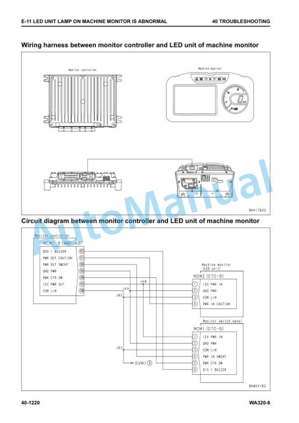 Komatsu WA320-8 Wheel Loader Shop Manual SEN06597-10 4 Komatsu WA320-8 Wheel Loader Shop Manual SEN06597-10 - Image 4