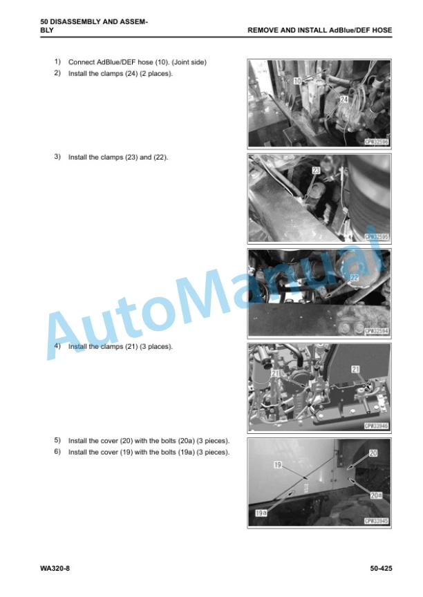 Komatsu WA320-8 Wheel Loader Shop Manual SEN06597-10 5 Komatsu WA320-8 Wheel Loader Shop Manual SEN06597-10 - Image 5