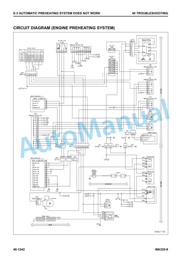 Komatsu WA320-8 Wheel Loader Shop Manual SEN06597-13 4 Komatsu WA320-8 Wheel Loader Shop Manual SEN06597-13 - Image 4