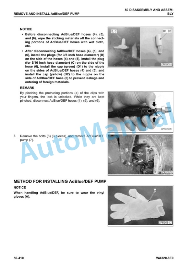 Komatsu WA320-8E0 Wheel Loader Shop Manual SEN06792-02 5 Komatsu WA320-8E0 Wheel Loader Shop Manual SEN06792-02 - Image 5