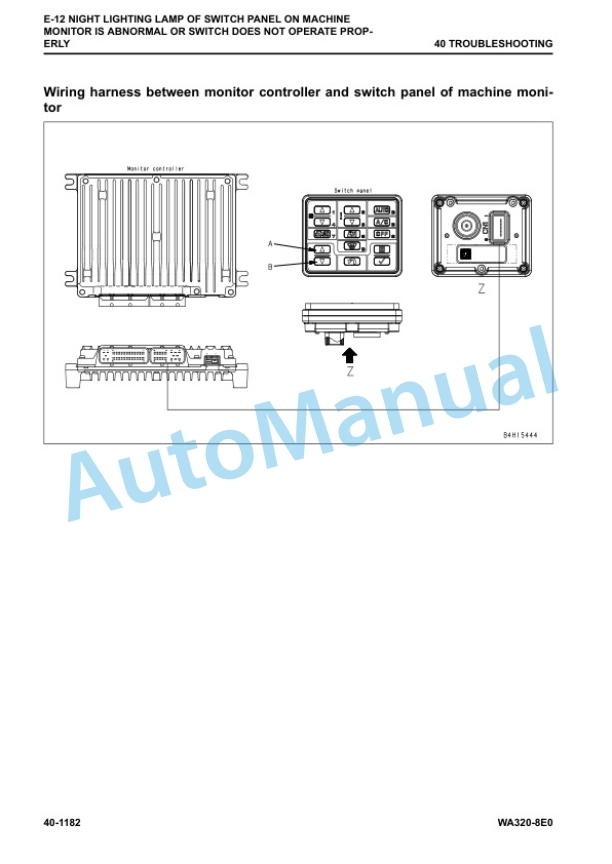 Komatsu WA320-8E0 Wheel Loader Shop Manual SEN06792-05 4 Komatsu WA320-8E0 Wheel Loader Shop Manual SEN06792-05 - Image 4