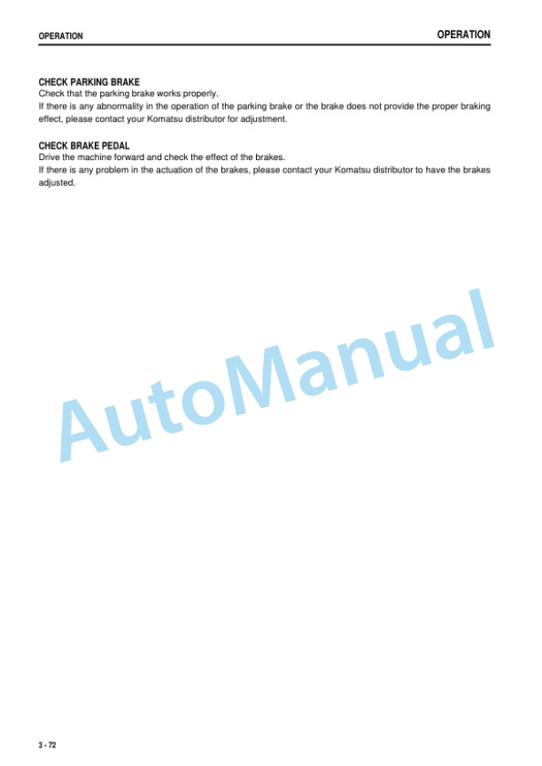Komatsu WA320L-5 Galeo Wheel Loader Operation and Maintenance Manual TEN00088-00 3 Komatsu WA320L-5 Galeo Wheel Loader Operation and Maintenance Manual TEN00088-00 - Image 3