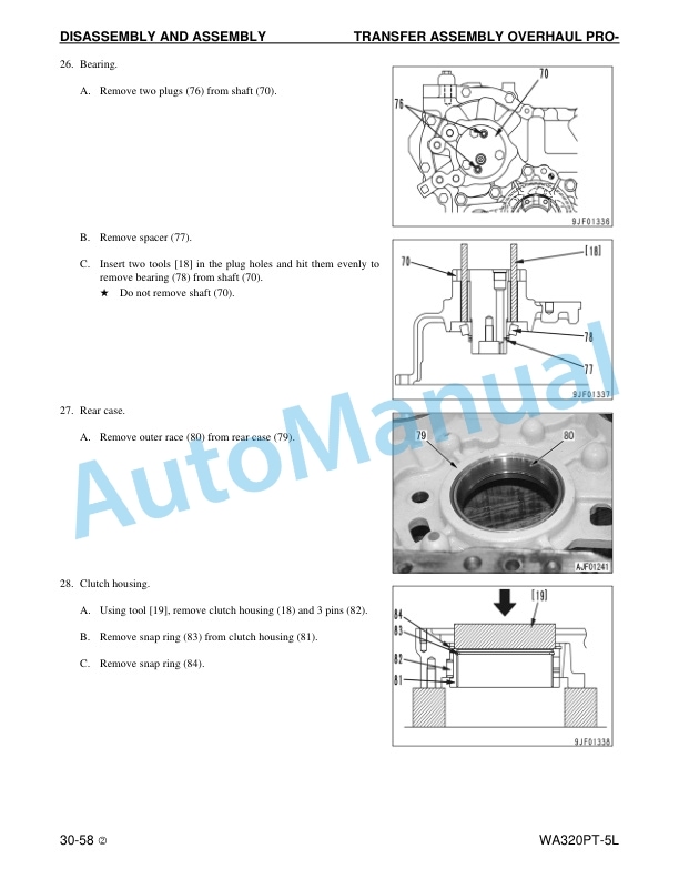 Komatsu WA320PT-5L Parallel Tool Carrier Shop Manual CEBM013602 5 Komatsu WA320PT-5L Parallel Tool Carrier Shop Manual CEBM013602 - Image 5