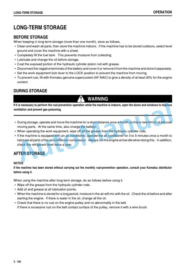 Komatsu WA320PZ-6 Wheel Loader Operation and Maintenance Manual TEN00275-05 4 Komatsu WA320PZ-6 Wheel Loader Operation and Maintenance Manual TEN00275-05 - Image 4