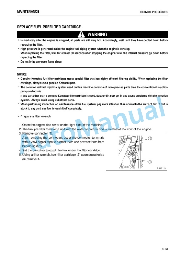 Komatsu WA320PZ-6 Wheel Loader Operation and Maintenance Manual TEN00458-07 5 Komatsu WA320PZ-6 Wheel Loader Operation and Maintenance Manual TEN00458-07 - Image 5