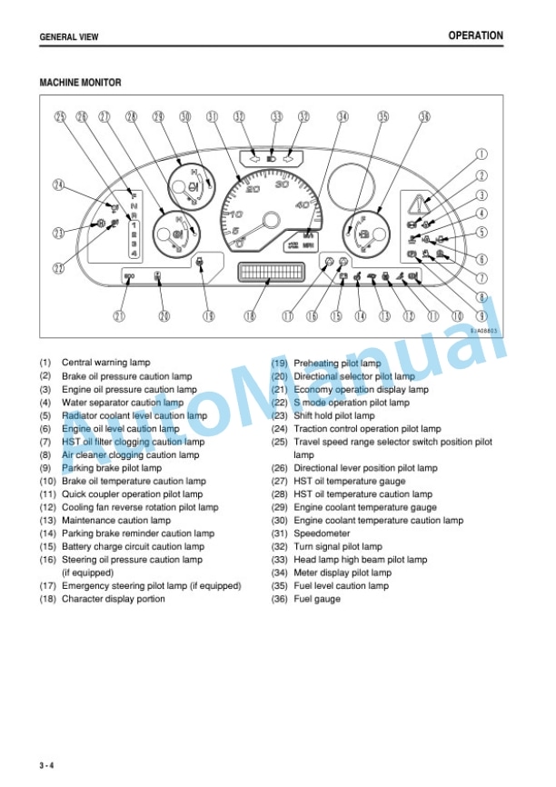 Komatsu WA320PZ-6 Wheel Loader Operation and Maintenance Manual TEN00459-05 2 Komatsu WA320PZ-6 Wheel Loader Operation and Maintenance Manual TEN00459-05 - Image 2