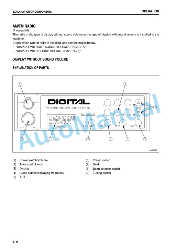 Komatsu WA320PZ-6 Wheel Loader Operation and Maintenance Manual TEN00459-08 3 Komatsu WA320PZ-6 Wheel Loader Operation and Maintenance Manual TEN00459-08 - Image 3
