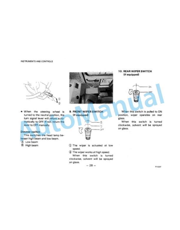 Komatsu WA350-1, WA400-1, WA450-1 Wheel Loader Operation and Maintenance Manual SEAM04230103 2 Komatsu WA350-1, WA400-1, WA450-1 Wheel Loader Operation and Maintenance Manual SEAM04230103 - Image 2