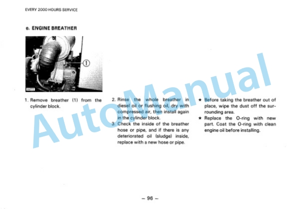 Komatsu WA350-1 Wheel Loader Operation and Maintenance Manual SEAM04230105 4 Komatsu WA350-1 Wheel Loader Operation and Maintenance Manual SEAM04230105 - Image 4