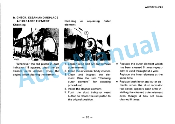 Komatsu WA380-1, WA420-1 Wheel Loader Operation and Maintenance Manual SEAMU4230104 4 Komatsu WA380-1, WA420-1 Wheel Loader Operation and Maintenance Manual SEAMU4230104 - Image 4