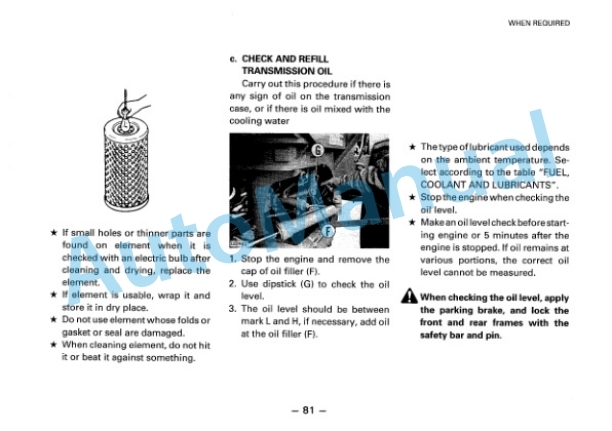 Komatsu WA380-1, WA420-1 Wheel Loader Operation and Maintenance Manual SEAMU423C102 4 Komatsu WA380-1, WA420-1 Wheel Loader Operation and Maintenance Manual SEAMU423C102 - Image 4