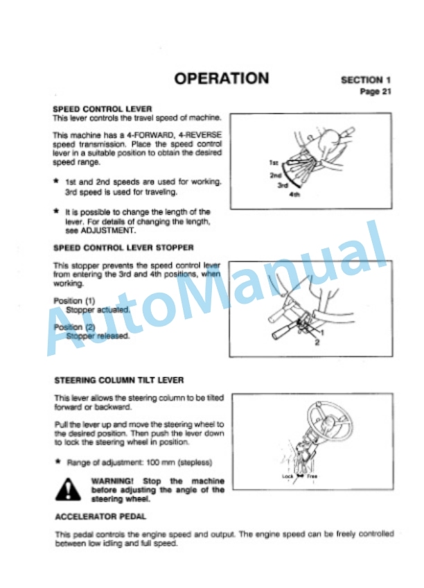 Komatsu WA380-1LC Wheel Loader Operation and Maintenance Manual SEAMU423KD10 2 Komatsu WA380-1LC Wheel Loader Operation and Maintenance Manual SEAMU423KD10 - Image 2