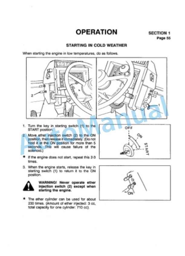 Komatsu WA380-1LC Wheel Loader Operation and Maintenance Manual SEAMU423KD10 3 Komatsu WA380-1LC Wheel Loader Operation and Maintenance Manual SEAMU423KD10 - Image 3