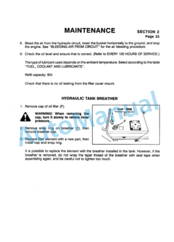 Komatsu WA380-1LC Wheel Loader Operation and Maintenance Manual SEAMU423KD10 4 Komatsu WA380-1LC Wheel Loader Operation and Maintenance Manual SEAMU423KD10 - Image 4