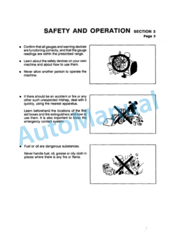 Komatsu WA380-1LC Wheel Loader Operation and Maintenance Manual SEAMU423KD10 5 Komatsu WA380-1LC Wheel Loader Operation and Maintenance Manual SEAMU423KD10 - Image 5