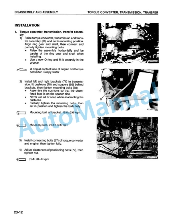 Komatsu WA380-1LC Wheel Loader Shop Manual CEBMW23030 2 Komatsu WA380-1LC Wheel Loader Shop Manual CEBMW23030 - Image 2