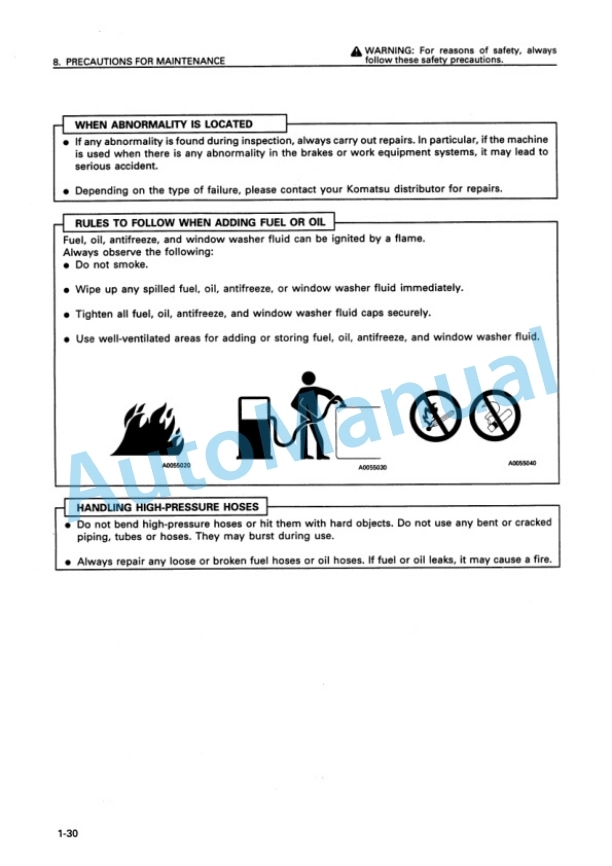 Komatsu WA380-3 Avance Custom Wheel Loader Operation and Maintenance Manual SEAM014700 2 Komatsu WA380-3 Avance Custom Wheel Loader Operation and Maintenance Manual SEAM014700 - Image 2