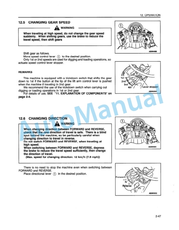 Komatsu WA380-3 Wheel Loader Operation and Maintenance Manual CEAMW23091 3 Komatsu WA380-3 Wheel Loader Operation and Maintenance Manual CEAMW23091 - Image 3