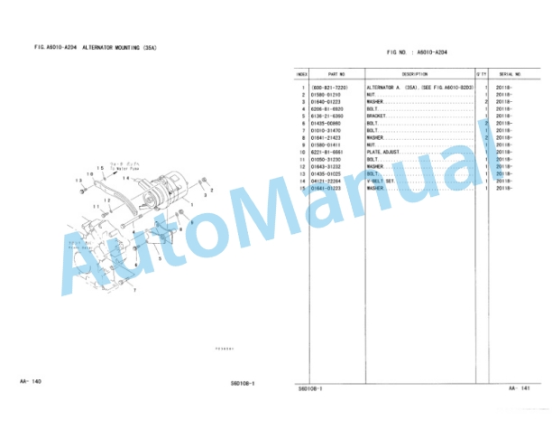 Komatsu WA380-3 Wheel Loader Parts Manual PEPB051900 2 Komatsu WA380-3 Wheel Loader Parts Manual PEPB051900-2