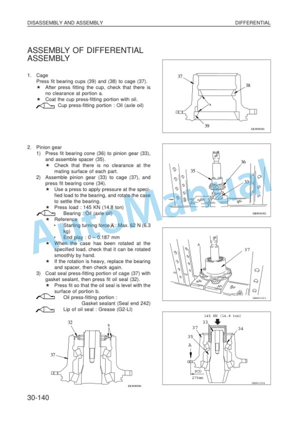 Komatsu WA380-3 Wheel Loader Shop Manual VEBM460104 5 Komatsu WA380-3 Wheel Loader Shop Manual VEBM460104 - Image 5