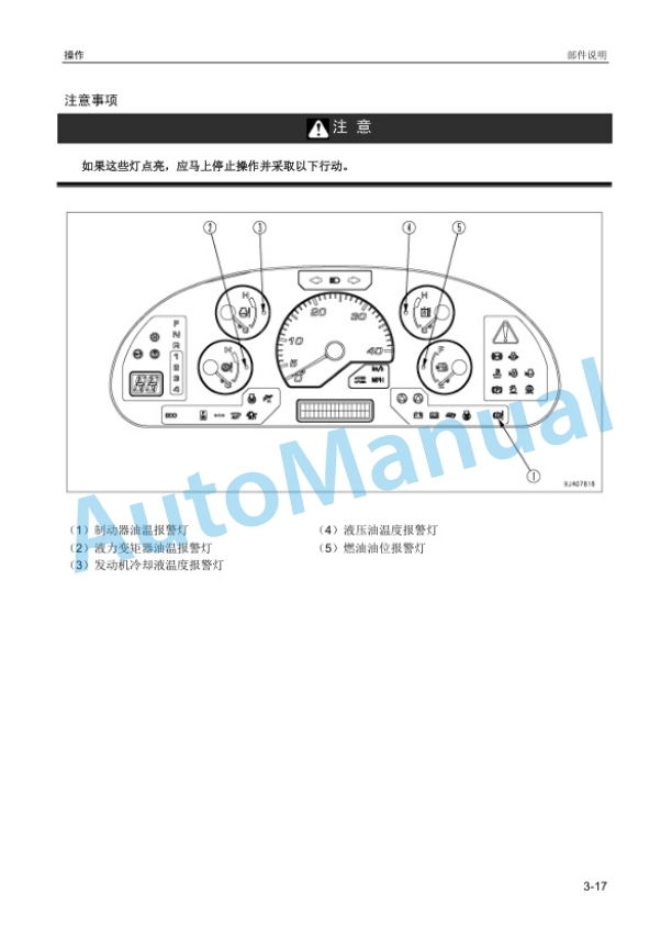Alternative view of Komatsu WA380-6 Wheel Loader Operation and Maintenance Manual MMCW38060L