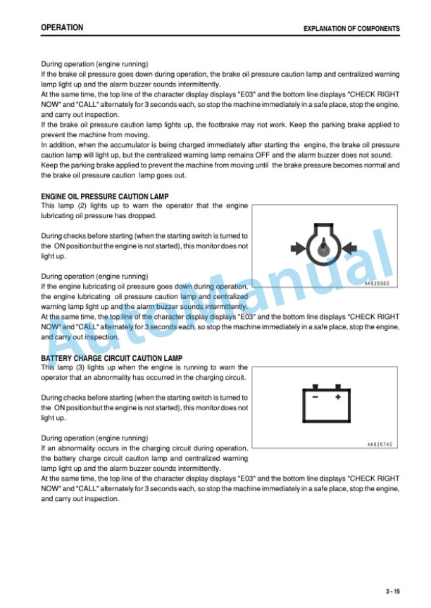 Alternative view of Komatsu WA380-6 Wheel Loader Operation and Maintenance Manual PEN01019-02
