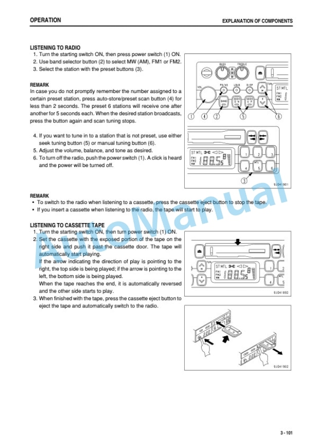 Komatsu WA380-6 Wheel Loader Operation and Maintenance Manual PEN01019-04 3 Komatsu WA380-6 Wheel Loader Operation and Maintenance Manual PEN01019-04 - Image 3