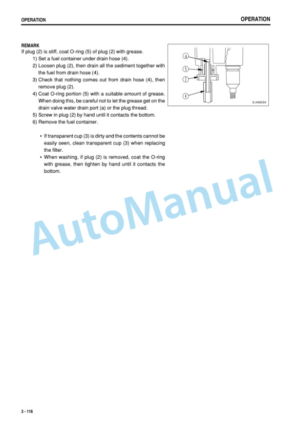 Komatsu WA380-6 Wheel Loader Operation and Maintenance Manual TEN00494-06 3 Komatsu WA380-6 Wheel Loader Operation and Maintenance Manual TEN00494-06 - Image 3