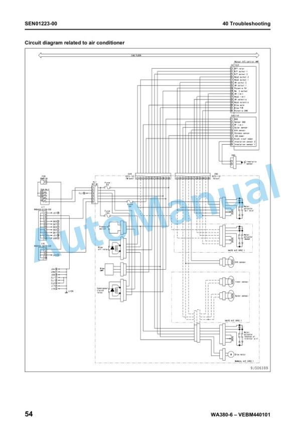 Komatsu WA380-6 Wheel Loader Shop Manual VEBM440101 5 Komatsu WA380-6 Wheel Loader Shop Manual VEBM440101 - Image 5