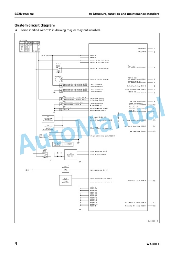 Komatsu WA380-6 Wheel Loader Shop Manual VEBM440102 2 Komatsu WA380-6 Wheel Loader Shop Manual VEBM440102 - Image 2