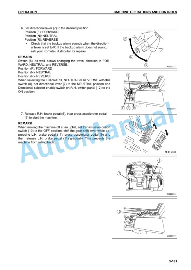Komatsu WA380-7 Wheel Loader Operation and Maintenance Manual PEN00613-00 4 Komatsu WA380-7 Wheel Loader Operation and Maintenance Manual PEN00613-00 - Image 4