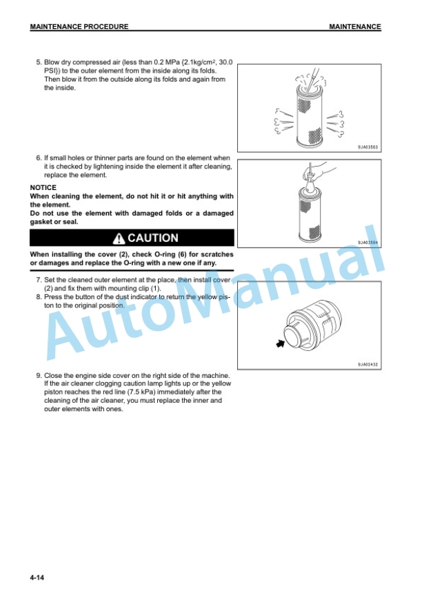 Komatsu WA380-7 Wheel Loader Operation and Maintenance Manual PEN00887-02 5 Komatsu WA380-7 Wheel Loader Operation and Maintenance Manual PEN00887-02 - Image 5