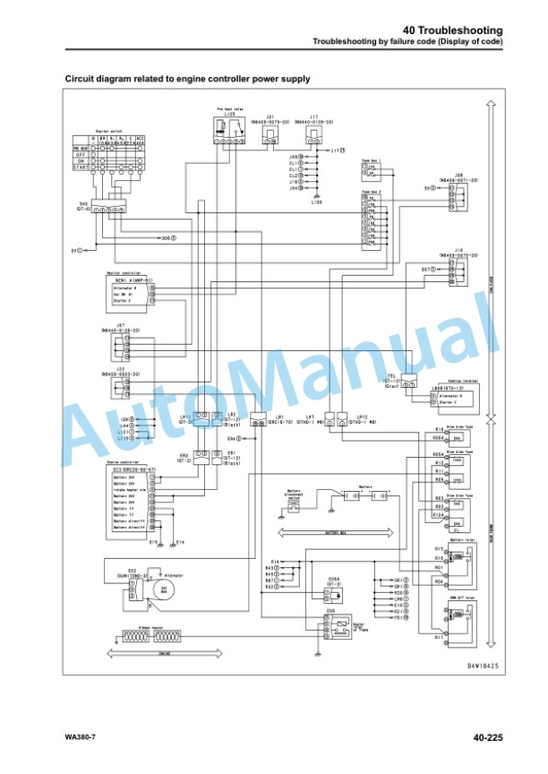 Komatsu WA380-7 Wheel Loader Shop Manual SEN05650-08 3 Komatsu WA380-7 Wheel Loader Shop Manual SEN05650-08 - Image 3