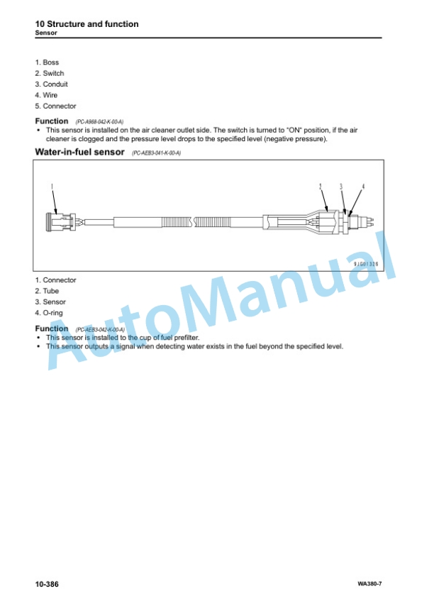 Komatsu WA380-7 Wheel Loader Shop Manual VENBM40500 2 Komatsu WA380-7 Wheel Loader Shop Manual VENBM40500 - Image 2