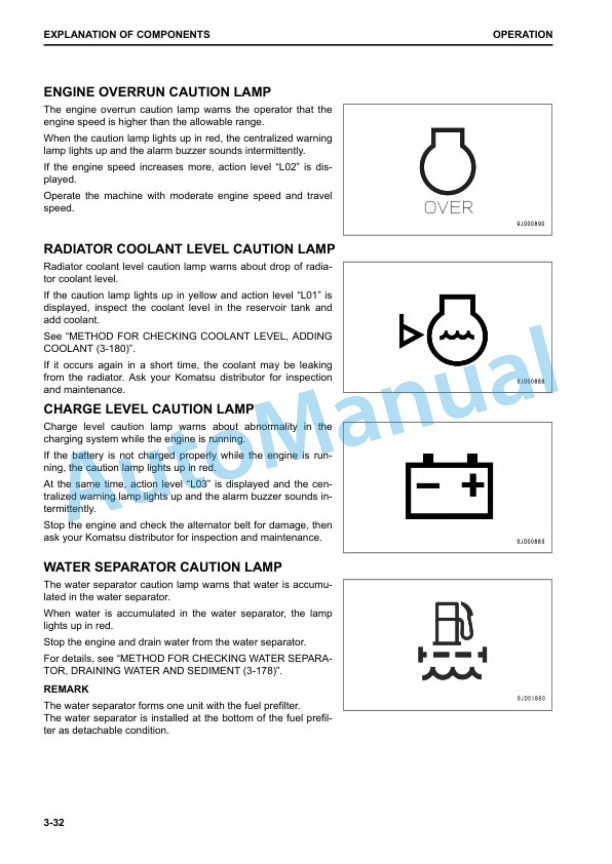 Komatsu WA380-8 Wheel Loader Operation and Maintenance Manual PEN01030-00 2 Komatsu WA380-8 Wheel Loader Operation and Maintenance Manual PEN01030-00 - Image 2