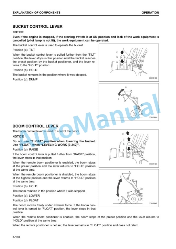 Komatsu WA380-8 Wheel Loader Operation and Maintenance Manual PEN01387-00 3 Komatsu WA380-8 Wheel Loader Operation and Maintenance Manual PEN01387-00 - Image 3