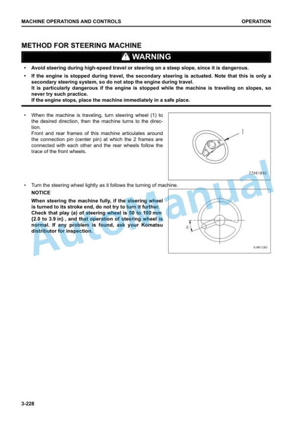 Komatsu WA380-8 Wheel Loader Operation and Maintenance Manual PEN01387-00 4 Komatsu WA380-8 Wheel Loader Operation and Maintenance Manual PEN01387-00 - Image 4