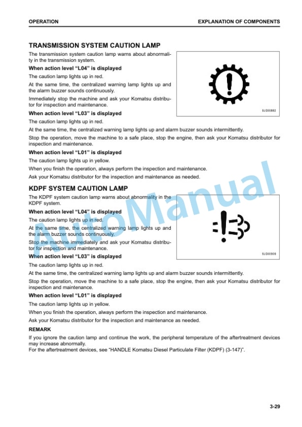 Komatsu WA380-8 Wheel Loader Operation and Maintenance Manual PEN01911-00 2 Komatsu WA380-8 Wheel Loader Operation and Maintenance Manual PEN01911-00 - Image 2