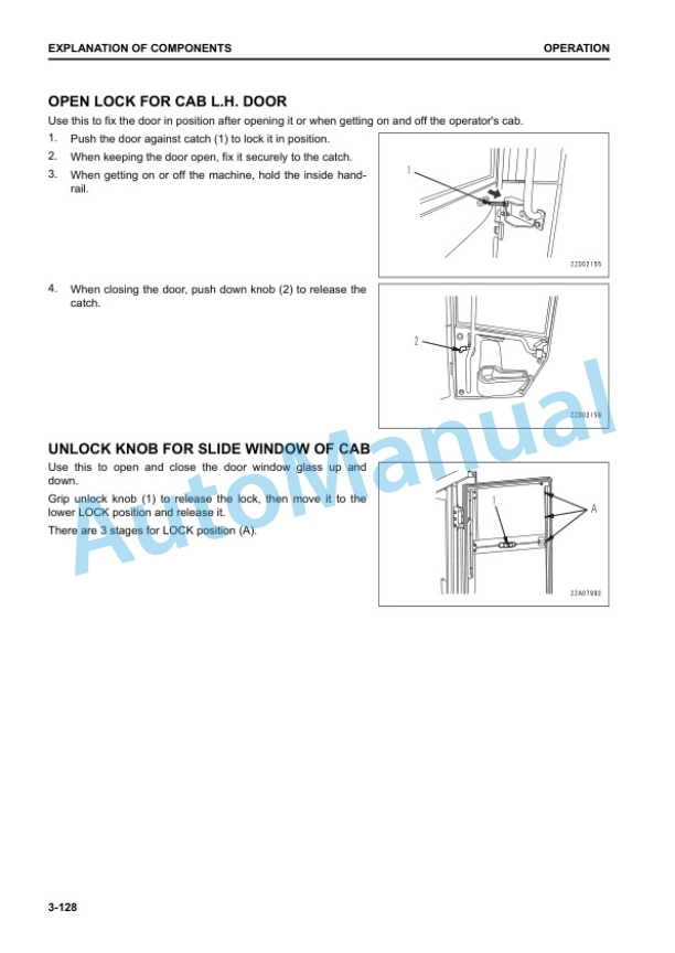 Komatsu WA380-8 Wheel Loader Operation and Maintenance Manual TEN00902-01 3 Komatsu WA380-8 Wheel Loader Operation and Maintenance Manual TEN00902-01 - Image 3
