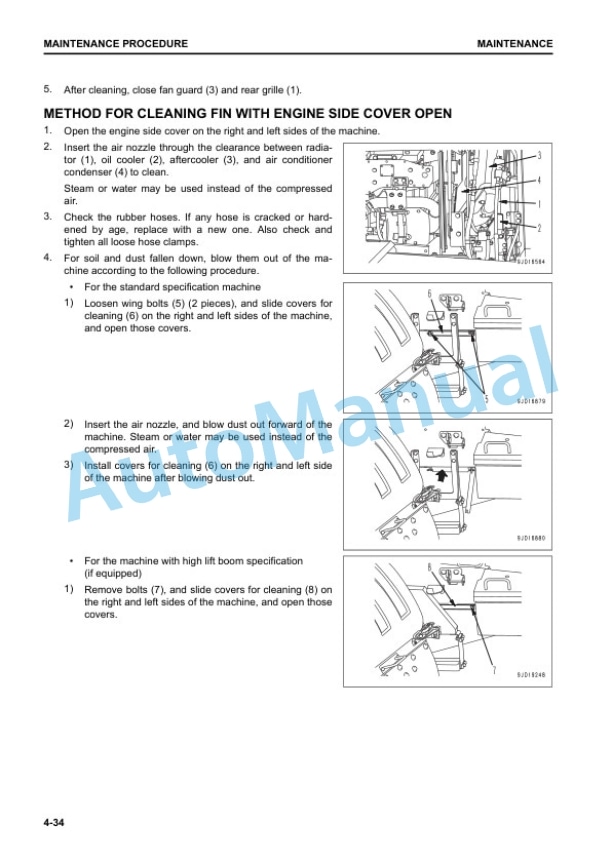Komatsu WA380-8 Wheel Loader Operation and Maintenance Manual TEN00930-00 5 Komatsu WA380-8 Wheel Loader Operation and Maintenance Manual TEN00930-00 - Image 5