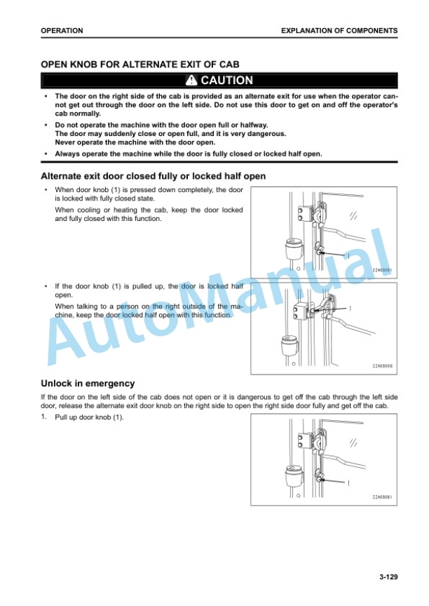 Komatsu WA380-8 Wheel Loader Operation and Maintenance Manual TEN00998-00 3 Komatsu WA380-8 Wheel Loader Operation and Maintenance Manual TEN00998-00 - Image 3