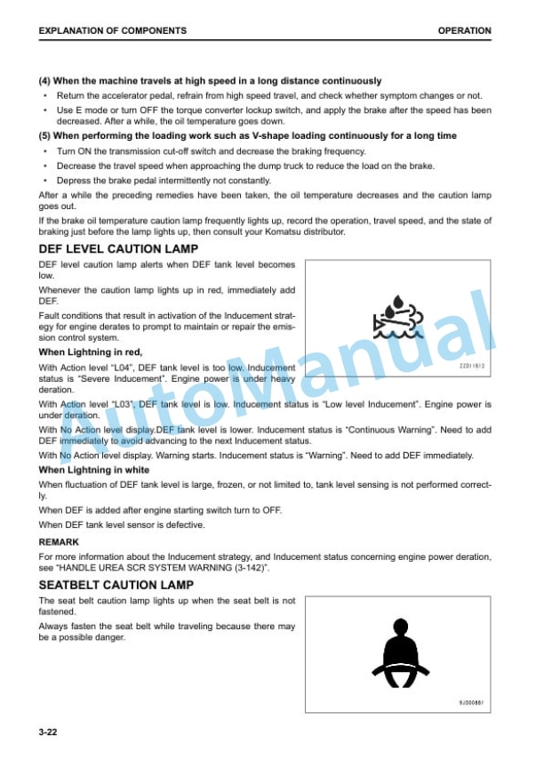 Komatsu WA380-8 Wheel Loader Operation and Maintenance Manual VENAM48501 2 Komatsu WA380-8 Wheel Loader Operation and Maintenance Manual VENAM48501 - Image 2